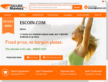 Tablet Screenshot of escoin.com